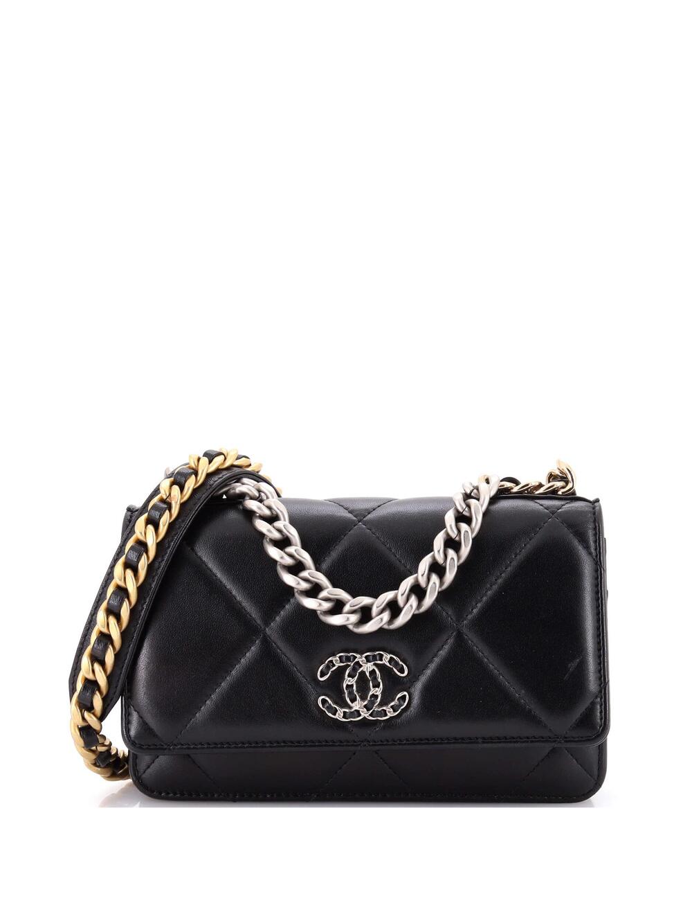Chanel 19 Wallet On Chain Quilted #376839C43B
